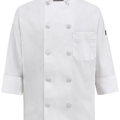 Women's Ten Button Chef Coat Thumbnail